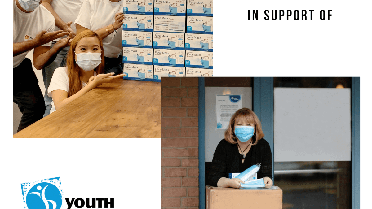 RxBIO donating to the Youth Services Bureau of Ottawa